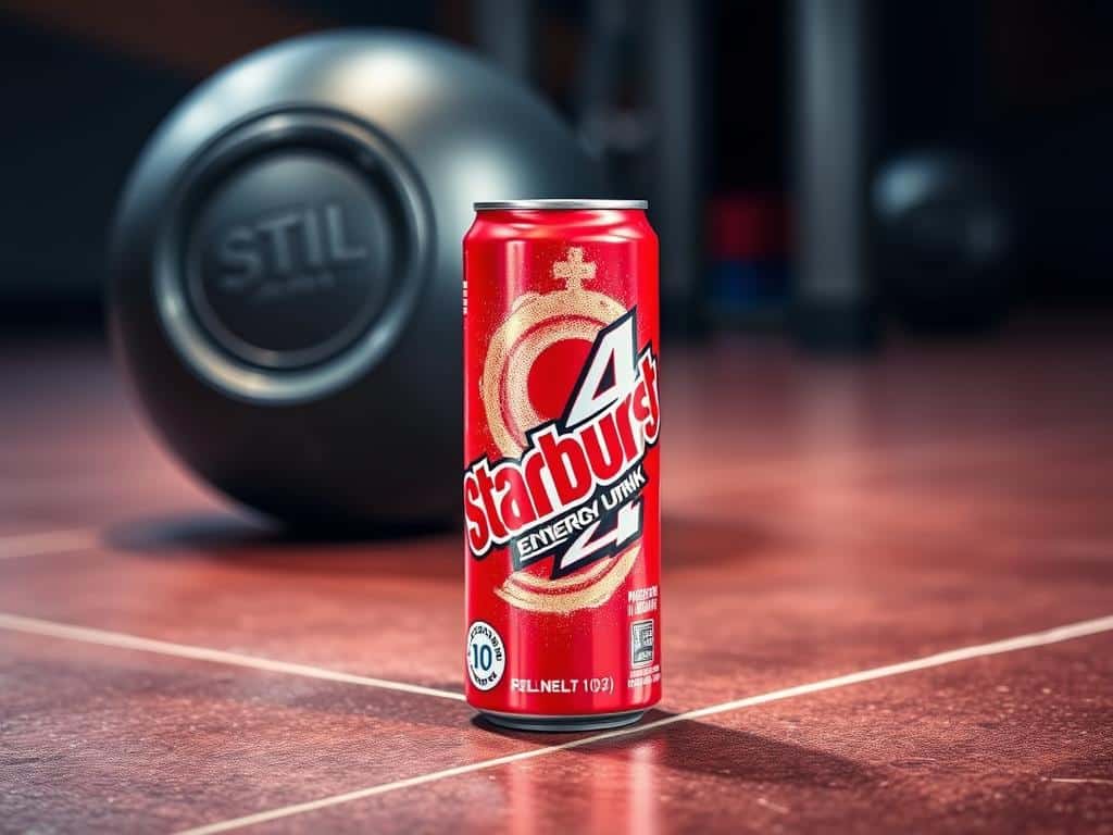 Starburst Cherry C4 energy drink can showing a popular choice among the best C4 flavors for energy and performance Starburst Cherry C4 energy drink can showing a popular choice among the best C4 flavors for energy and performance