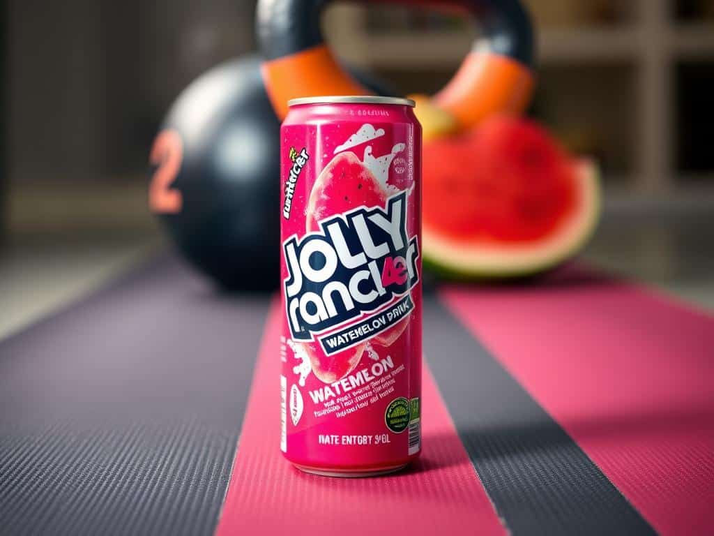 Watermelon Jolly Rancher C4 energy drink can highlighting one of the best C4 flavors for energy and performance Watermelon Jolly Rancher C4 energy drink can highlighting one of the best C4 flavors for energy and performance