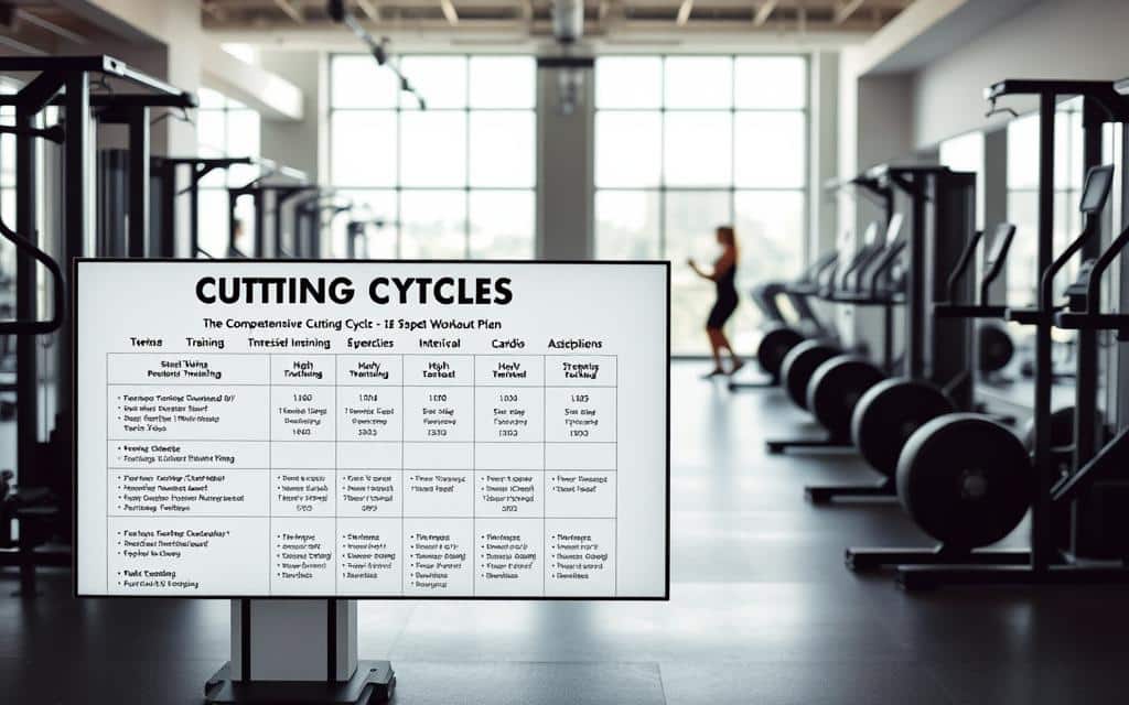 cutting cycle workout plan