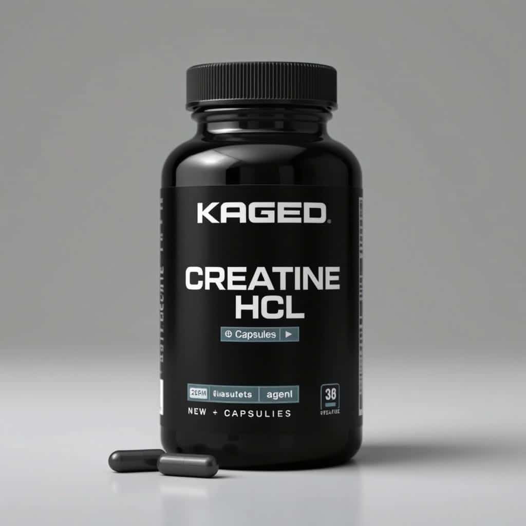 Kaged Creatine HCl Capsules bottle