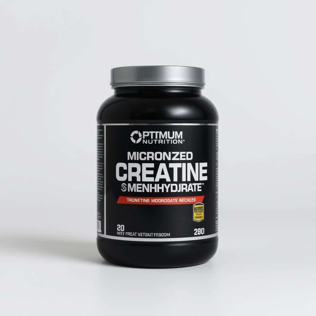 Optimum Nutrition Micronized Creatine Monohydrate container