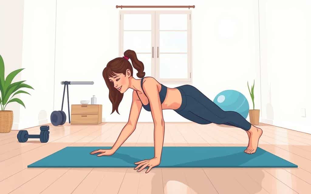 beginner abs workout at home