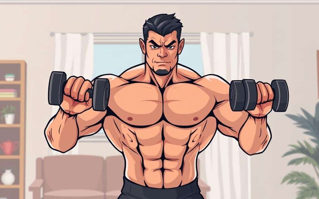 dumbbell chest workout at home