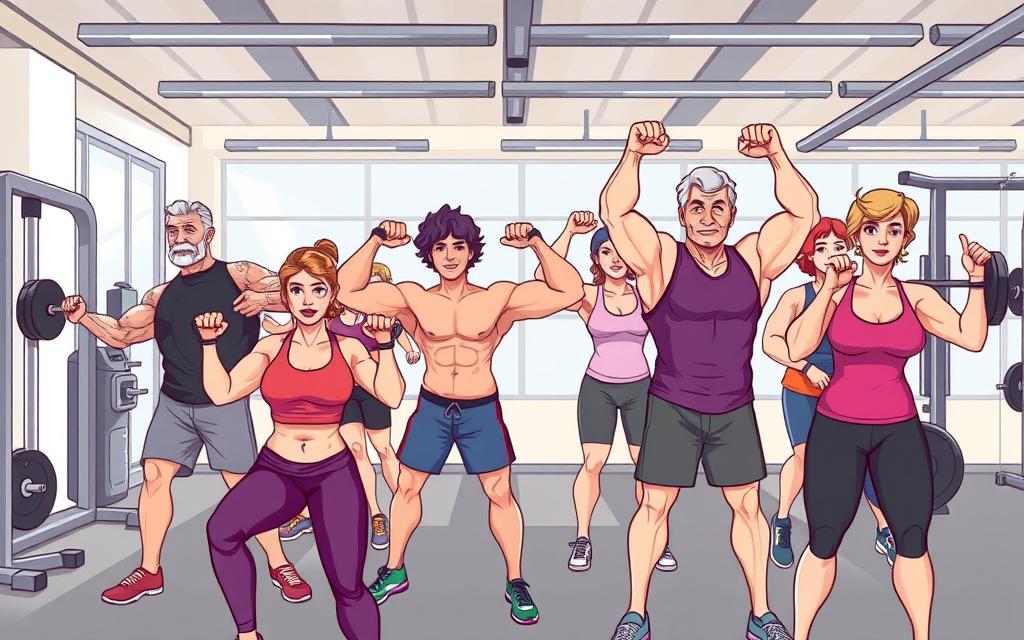 strength training routine for people over 40