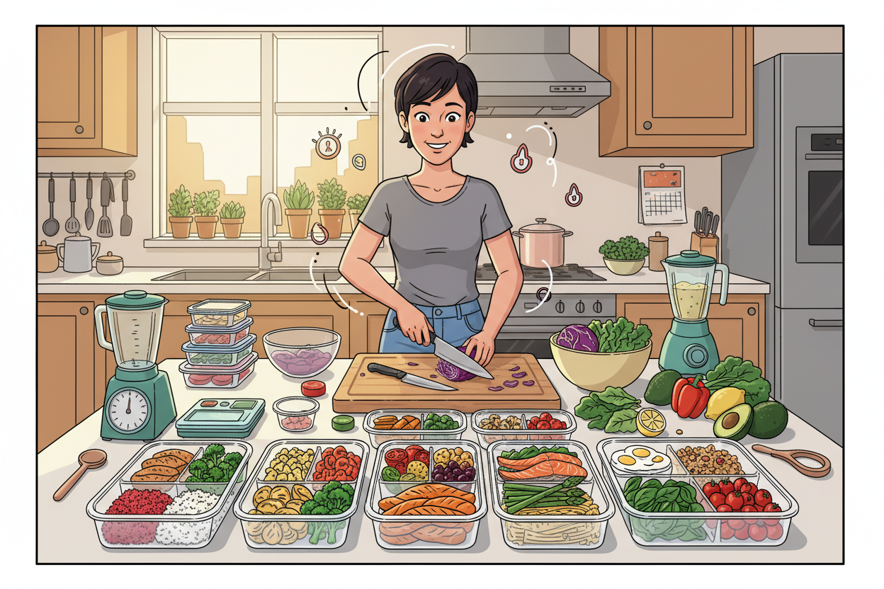 meal prep for muscle building beginners