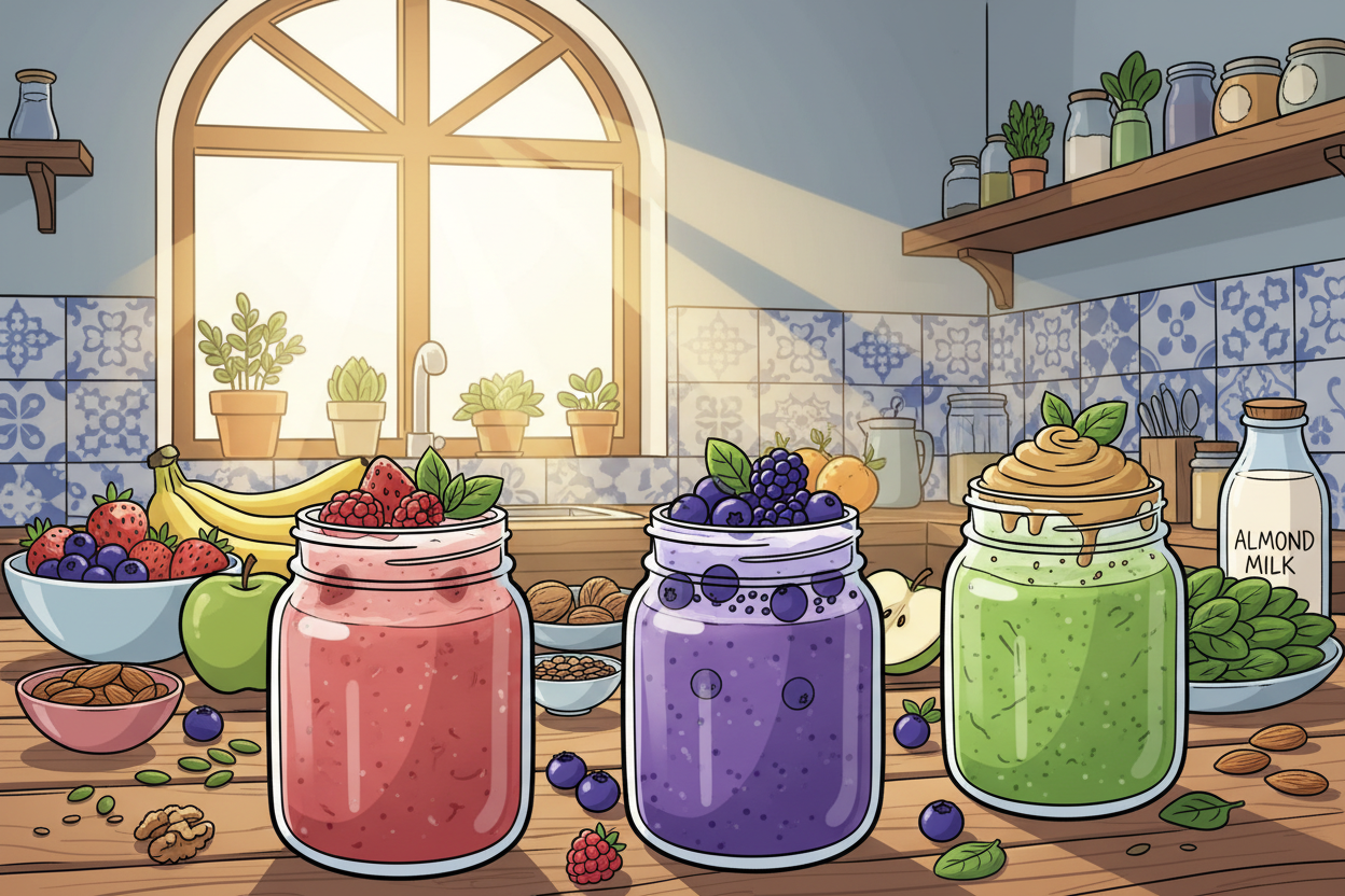 protein smoothies without protein powder