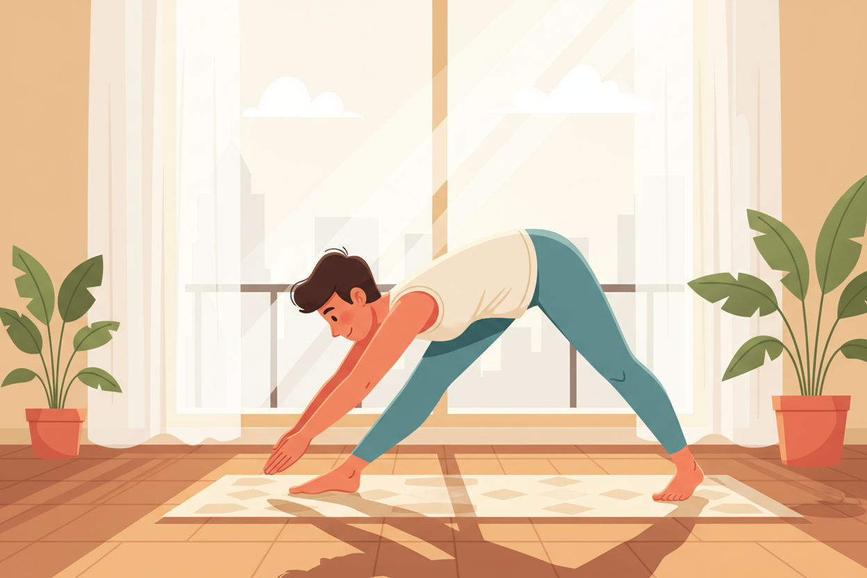 10 minute morning stretch routine
