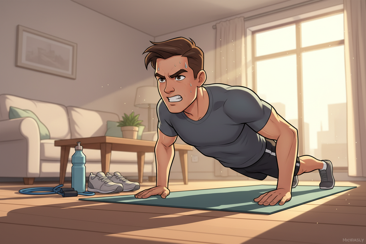 home workout for skinny guys to gain muscle